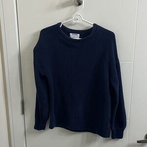 Old Navy Deep Blue Knit Pullover